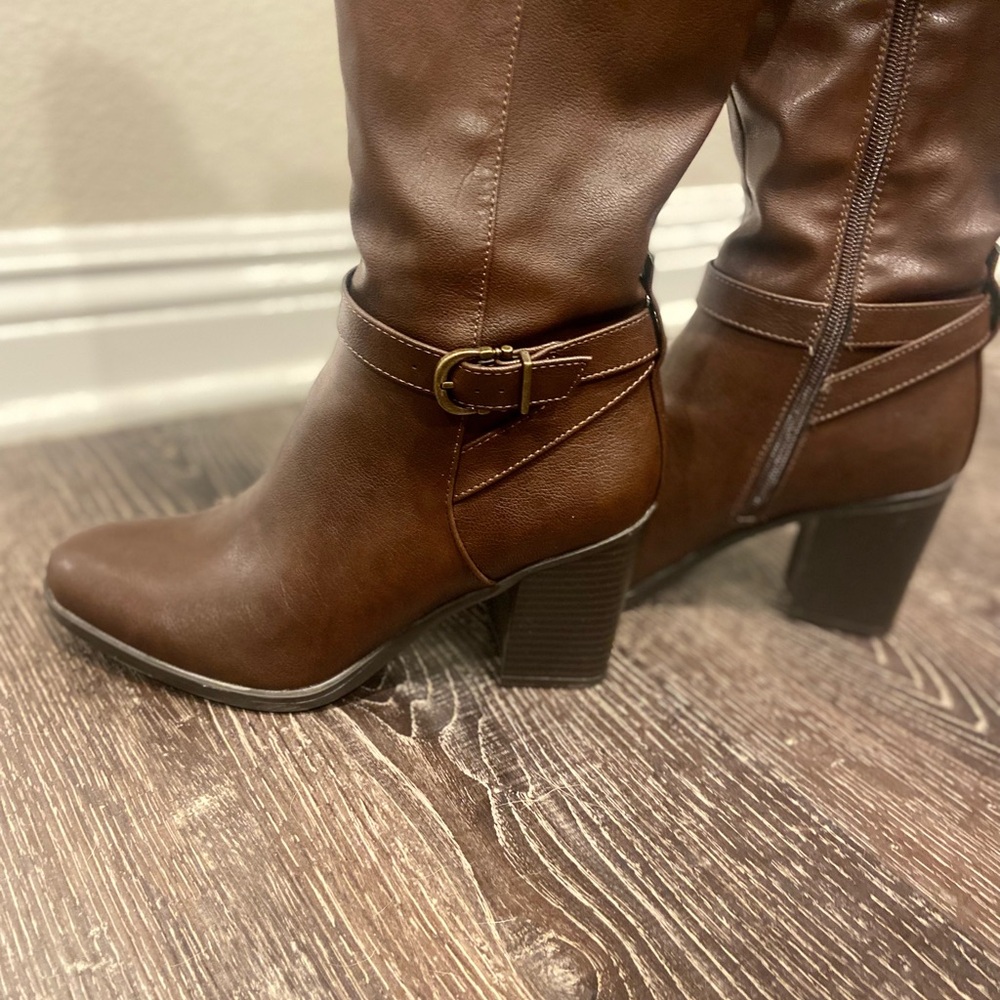 Naturalizer Joslynn Knee High Heeled Boots - Picture 6 of 12